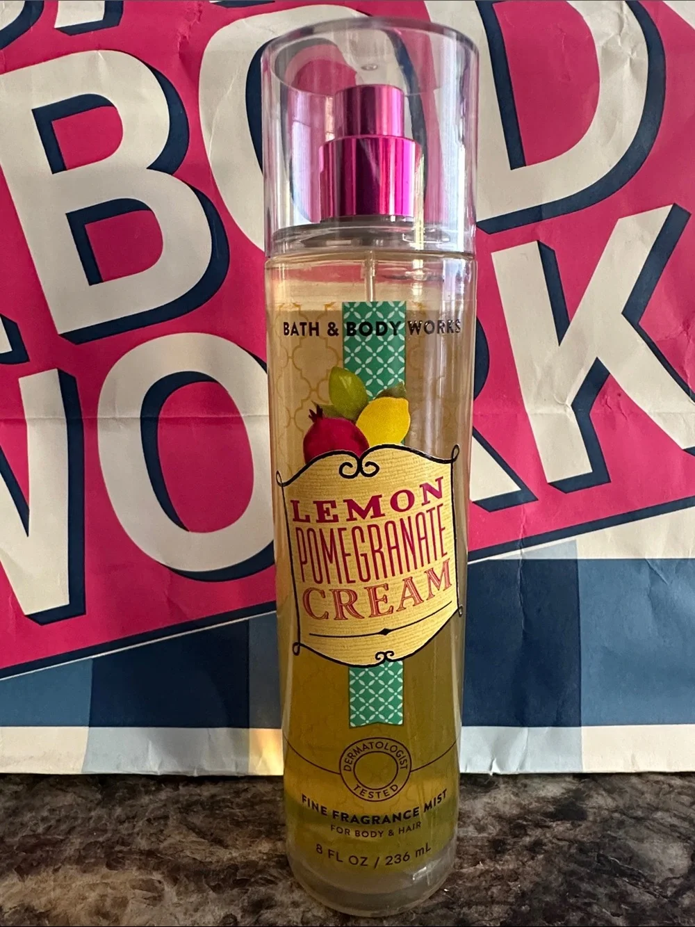 Bath & Body Works Lemon Pomegranate Cream